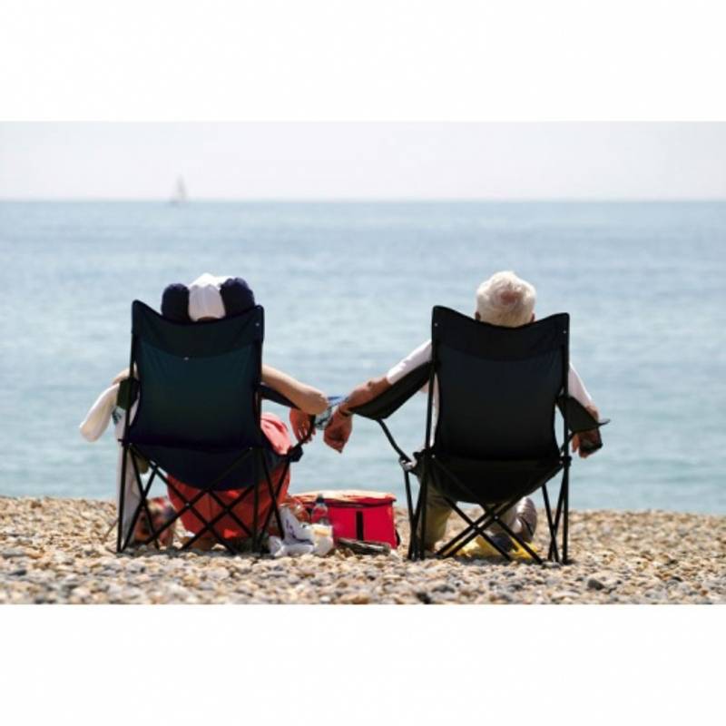 Campingová skládací židle, modrá Campingová skládací židle, modrá